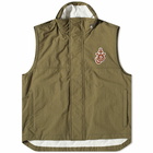 Moncler Men's Genius x JW Anderson Tryfan Vest in Khaki