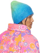ERL Blue & Green Gradient Beanie