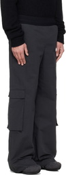 HELIOT EMIL Black Pulsar Cargo Pants
