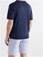 ANDERSON & SHEPPARD - Linen T-Shirt - Blue