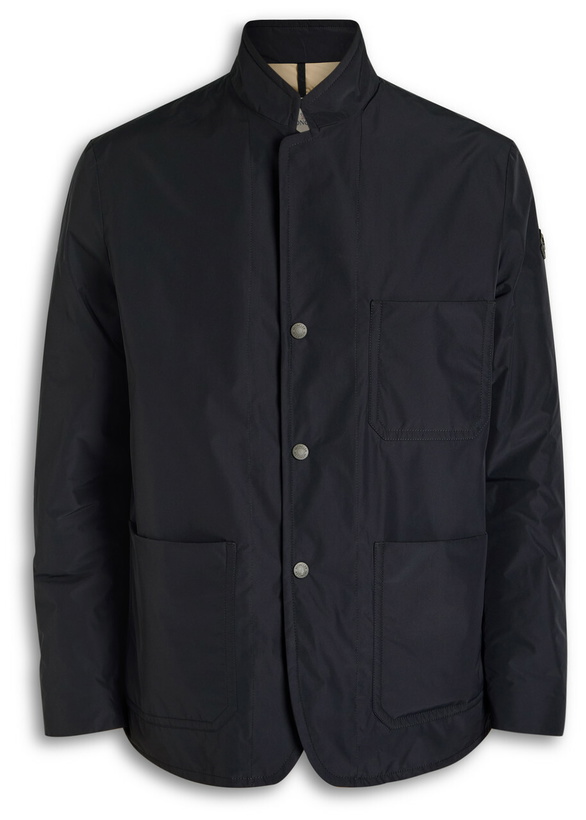 Photo: Moncler Monges Padded Shell Jacket Navy