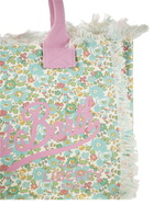 MC2 Saint Barth Vanity - Canvas Bag With Floral Print
