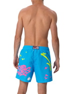 MC2 Saint Barth Man Mid-length Gustavia Swim-shorts With Ducky Cryptopuppets Placed Print| Cryptopuppets Special Edition