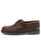 Vagabond Shoemakers Women's Leather Boat Shoe in Java