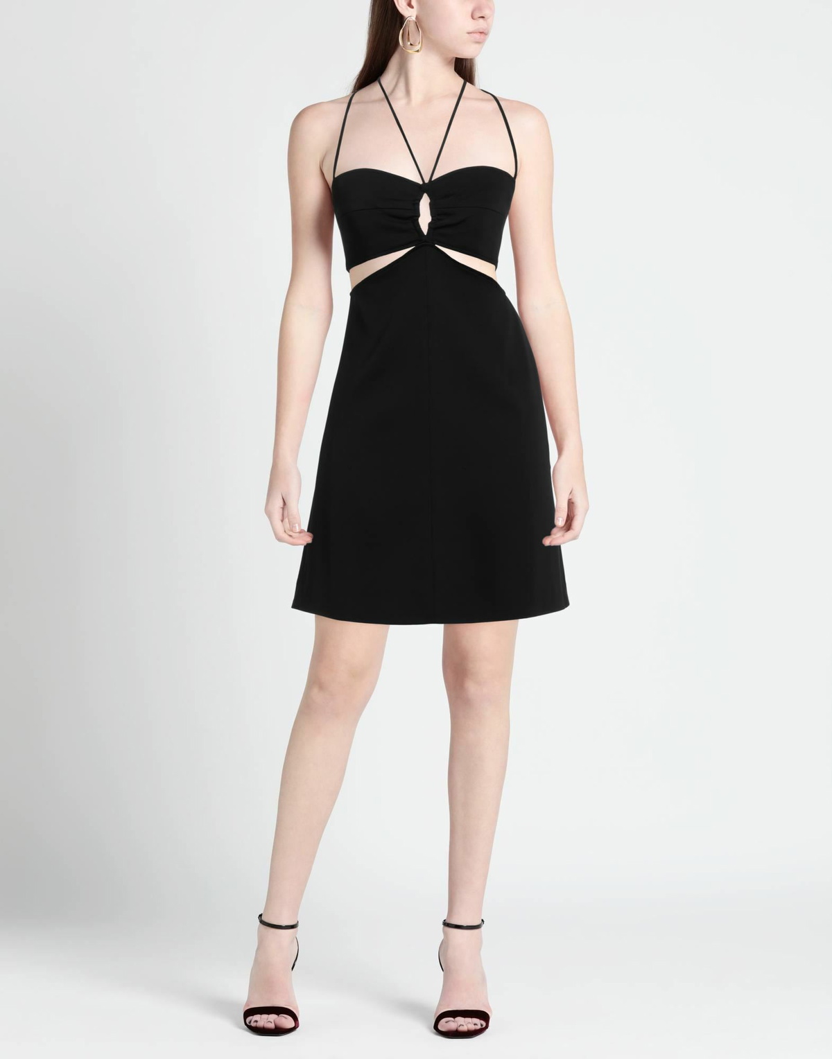 Maje Womens Mini dress in Black