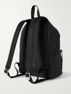 SAINT LAURENT - City Leather-Trimmed Canvas Backpack