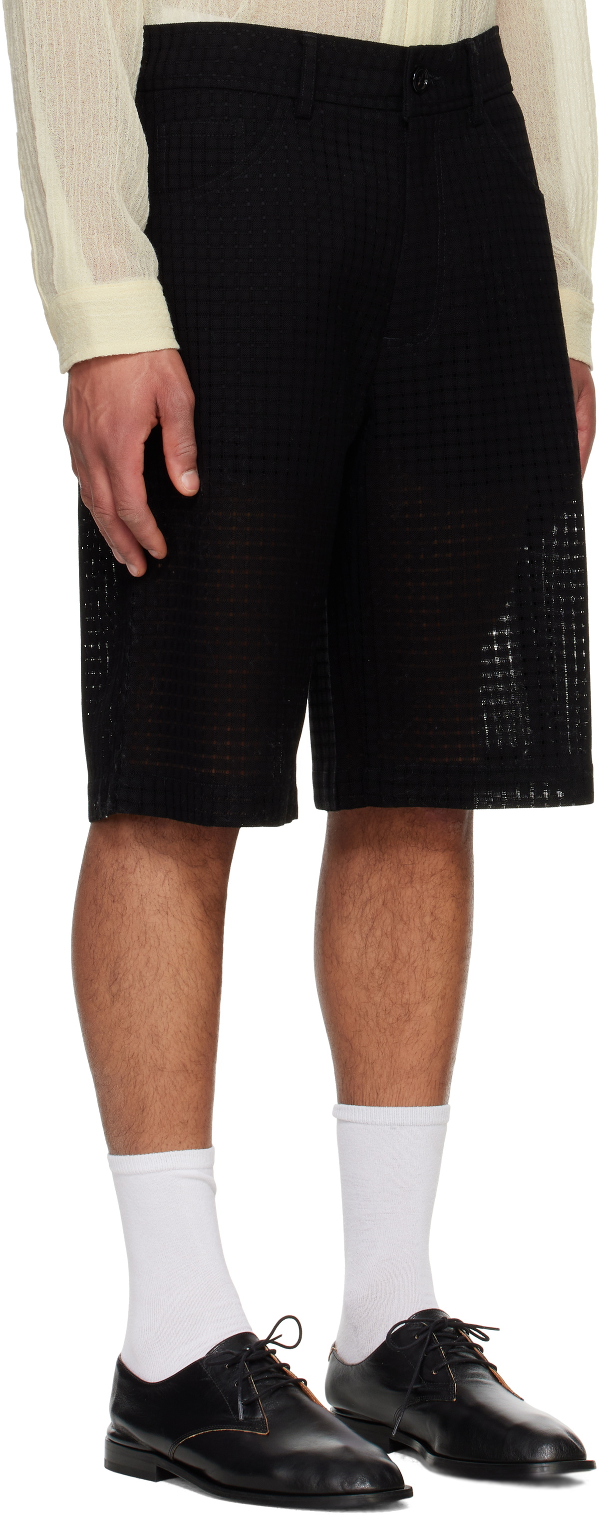 Séfr Black Marlo Shorts