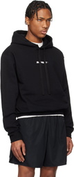 Jil Sander Black Logo Hoodie