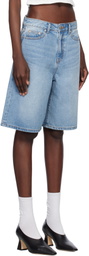 Dunst Blue Bermuda Denim Shorts