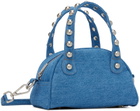 Justine Clenquet Blue Liv Denim Bag