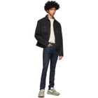 Moussy Vintage Black Denim Oversize Jacket