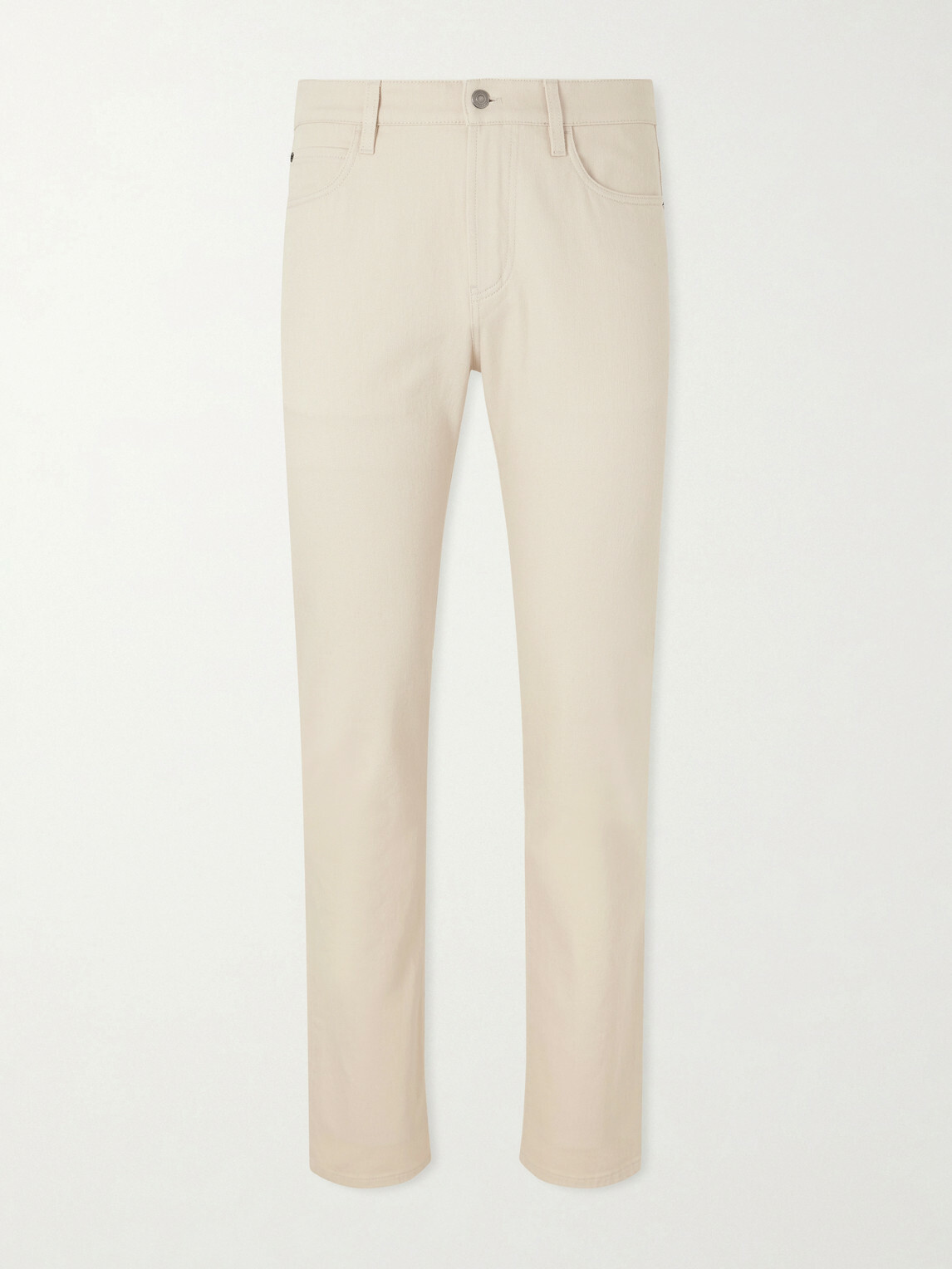 Loro Piana - Quarona Slim-Fit Straight-Leg Jeans - Neutrals