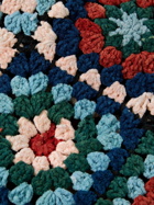 Story Mfg. - Piece XL Patchwork Crocheted Organic Cotton Scarf