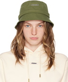 JACQUEMUS Khaki Les Classiques 'Le bob Gadjo' Bucket Hat