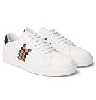 Bottega Veneta - Intrecciato-Panelled Leather Sneakers - Men - White