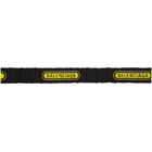 Balenciaga Black and Yellow Logo Belt