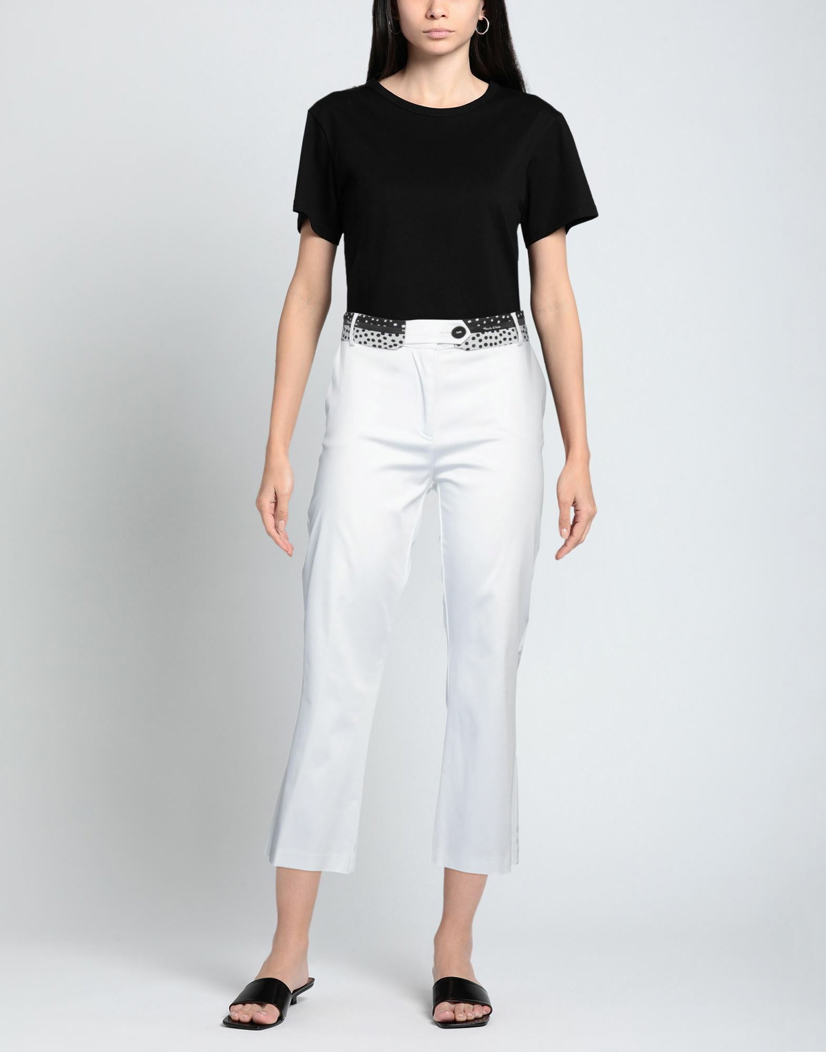Manila Grace Womens Pants in White