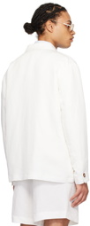 Lardini White Four-Pocket Jacket