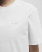 Lacoste LIFE TEE White Womens Shortsleefe