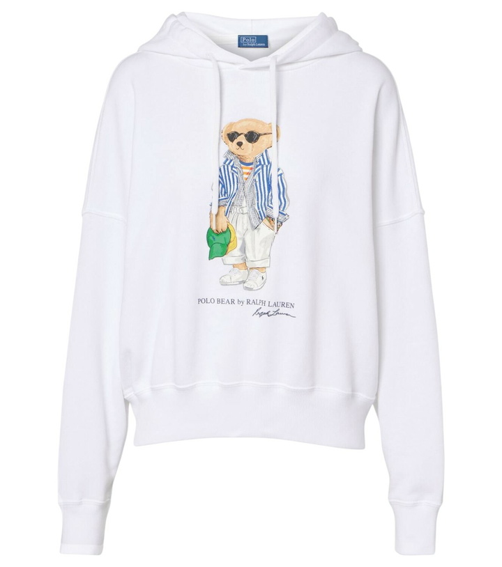 Photo: Polo Ralph Lauren Polo Bear cotton-blend jersey hoodie
