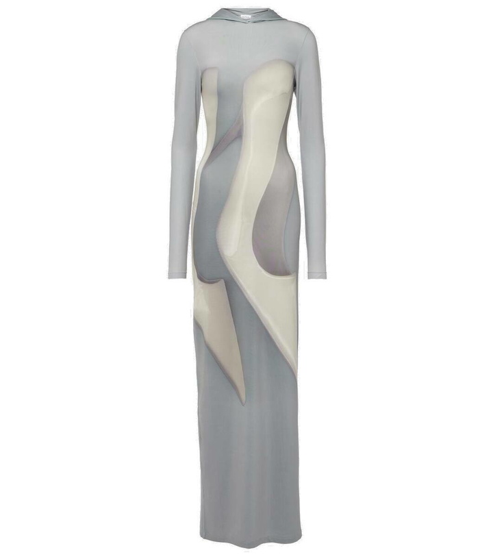 Photo: Acne Studios Printed jersey maxi dress