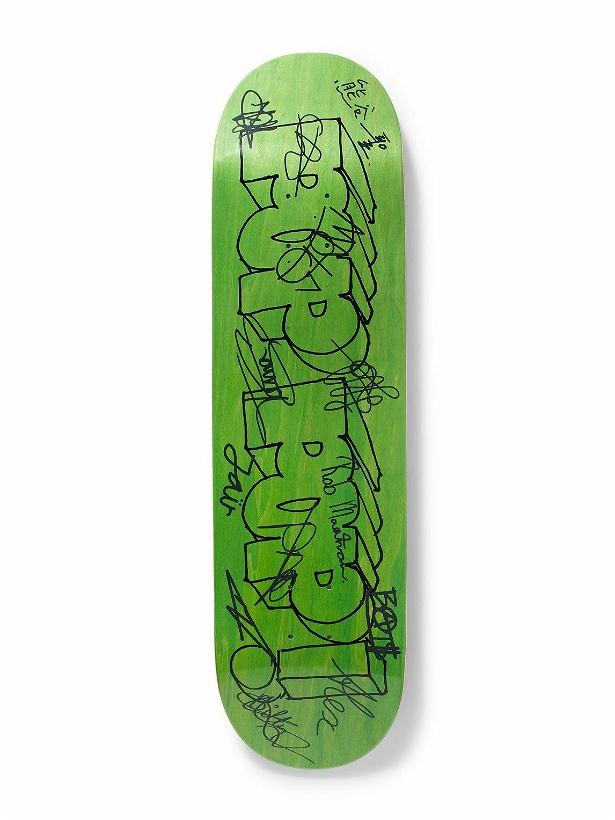 Photo: Pop Trading Company - Paul Smith Pop Right Yeah Printed Wooden Skateboard