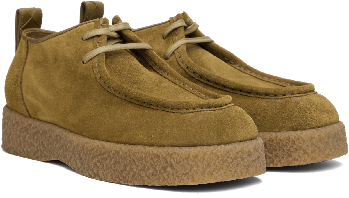 Bottega Veneta Beige Torino Lace-Up Derbys