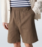 Sunspel Cotton and linen shorts