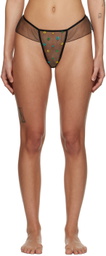Le Petit Trou Black Jardin Briefs