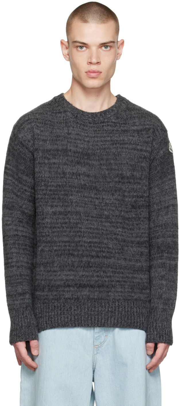 Moncler Gray Girocollo Sweater Moncler