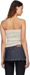 Andersson Bell Off-White Crofter Tank Top