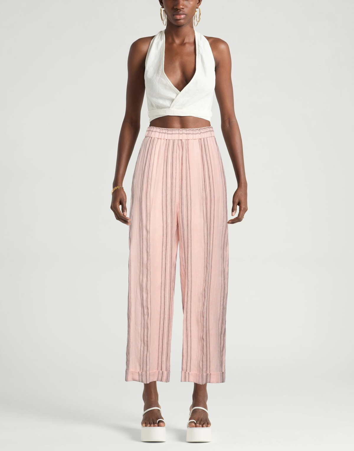 Peserico Womens Pants in Pink