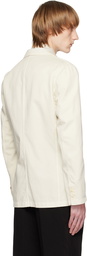 Dries Van Noten Off-White Casual Blazer