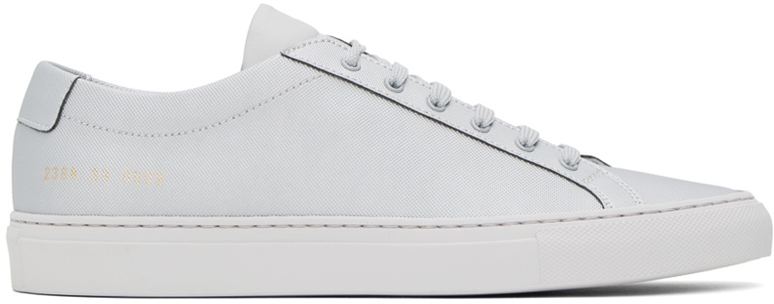 Common Projects Silver Achilles Tech Sneakers Common Projects display picture 2