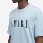 AMIRI Men's Core Logo T-Shirt in Ashley Blue