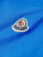 Moncler - Slim-Fit Logo-Detailed Cotton-Jersey T-Shirt - Blue