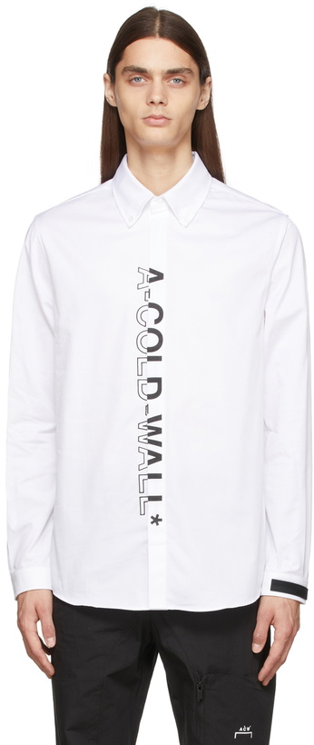 Photo: A-COLD-WALL* Essential Logo Oxford Shirt