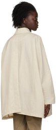 DEVEAUX NEW YORK Off-White Amari Jacket