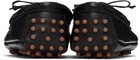 Le Monde Beryl Black Driver Slip-on Loafers