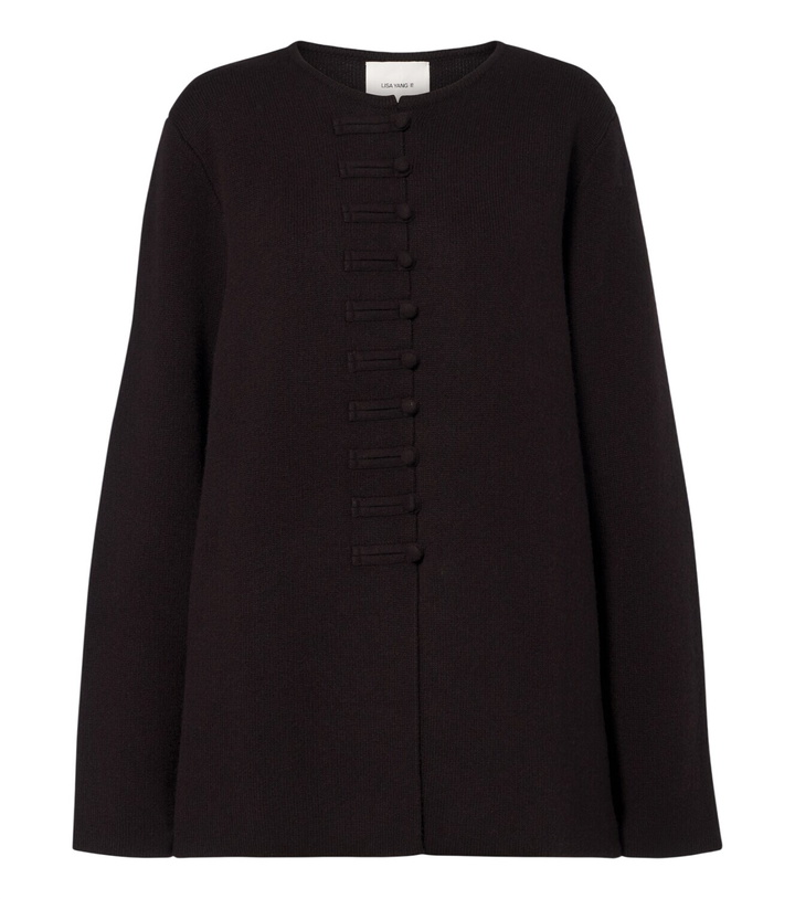 Photo: Lisa Yang Han Fu cashmere cardigan