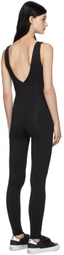 Live the Process Black Cut-Out Bodysuit