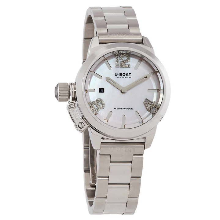 Photo: U-Boat Classico Quartz Pink Dial Ladies Watch 8898