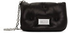 Maison Margiela Black Small Glam Slam Flap Messenger Bag