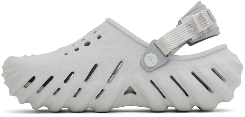 Crocs Off-White Echo Clogs
