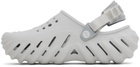 Crocs Off-White Echo Clogs