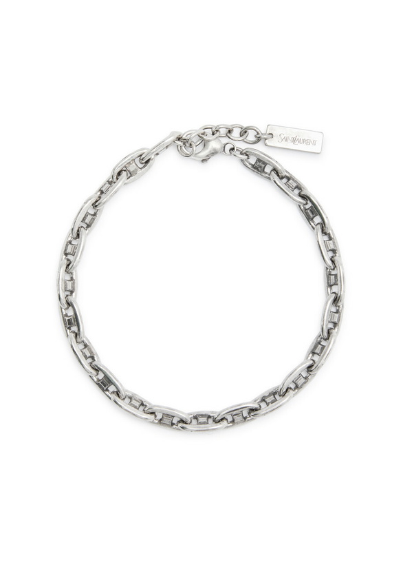 Photo: Saint Laurent Anchor Chain Bracelet Silver