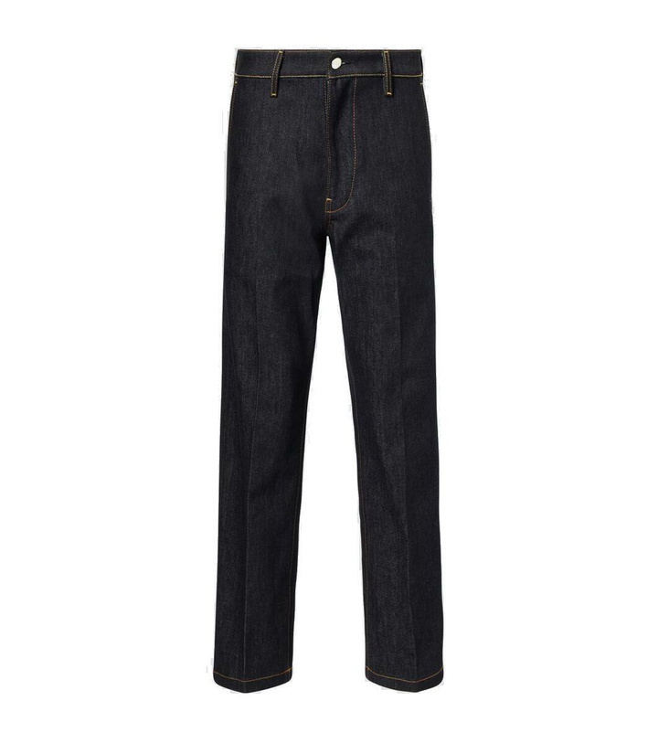 Photo: Gucci Mid-rise straight jeans