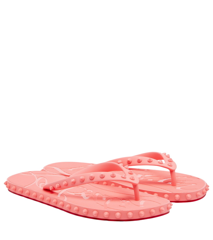 Photo: Christian Louboutin Super Loubi Flip spiked thong sandals