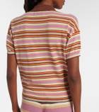 Faithfull Sable striped polo shirt