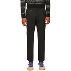 Dsquared2 Black Houndstooth Trousers